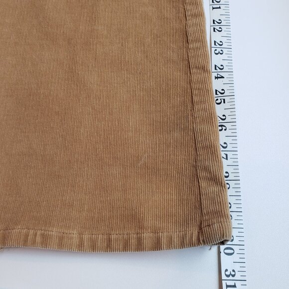 Guess Jeans Stretch Brown Corduroy Boot Cut Retro Pants Ladies Size 32 - Picture 3 of 10